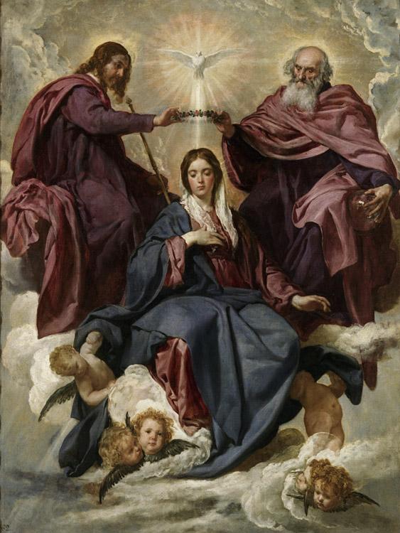 Diego Velazquez The Coronation of the Virgin (df01)